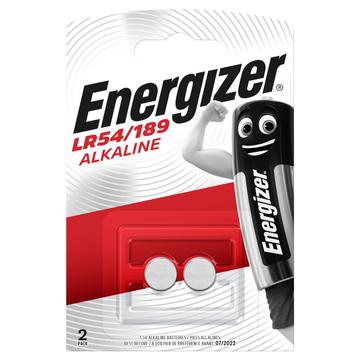 Energizer LR54/189 Alkaliske knappcellebatterier - 2 stk.