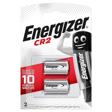 Energizer litium foto CR2-batteri 3V - 2 stk.