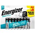 Energizer Max Plus LR6/AA Alkaline-batterier - 8 stk.