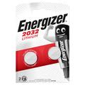 Energizer Mini CR2032 litiumbatterier - 3V - 2 stk.