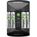 Energizer Pro batterilader med 4 x R6/AA-batterier