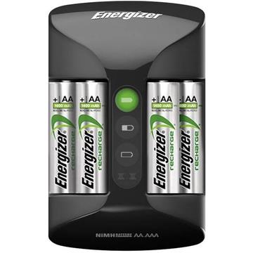 Energizer Pro batterilader med 4 x R6/AA-batterier