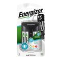 Energizer Pro batterilader med 4 x R6/AA-batterier