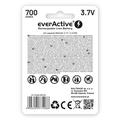 EverActive RCR123/16340 oppladbart batteri med microUSB-port 700mAh