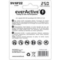 EverActive Silver Line EVHRL22-250 oppladbart 9V-batteri 250mAh