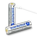 EverActive Silver+ litium MicroUSB oppladbart 18650-batteri - 2600mAh