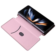 Samsung Galaxy Z Fold5 Flip-deksel - Karbonfiber - Roségull