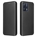 OnePlus Nord CE 2 Lite 5G Flip-deksel - Karbonfiber - Svart