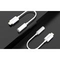 Foneng BM20 Lightning til 3.5mm lydadapter - hvit