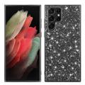 Glitter Series Samsung Galaxy S23 Ultra 5G Hybrid-deksel - Svart