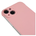 iPhone 13 Rammeløs Plastdeksel - Rosa