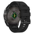 Garmin Fenix 5/6/6 Pro/7/8/E Tech-Protect Silikon line stropp - 47mm - Svart