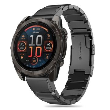 Garmin Fenix 5/6/6 Pro/7/8/E Tech-Protect SteelBand rustfritt stålrem - 47mm