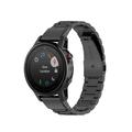 Garmin Fenix 5S/5S Plus/6S/6S Plus/7S Rustfritt Stål Reim - Svart