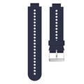 Garmin Forerunner 220/230/235/620/630/735 Soft Silikon Strap - Mørkeblå