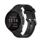 Garmin Forerunner 245/645 Soft Silikon Strap - Svart