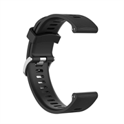 Garmin Forerunner 245/645 Soft Silikon Strap - Svart