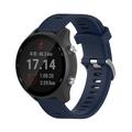 Garmin Forerunner 245/645 Soft Silikon Strap - Mørkeblå