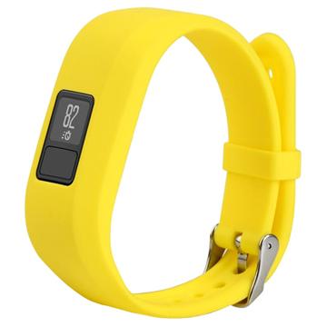 Garmin VivoFit 3 Soft Silikon Strap - Gul