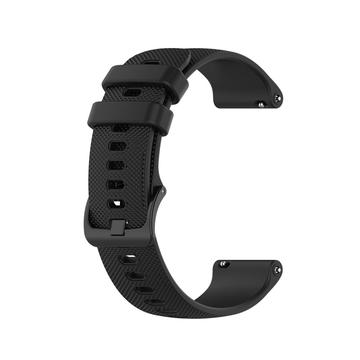 Garmin Vivoactive 3/3 Music Soft Silikon Strap - Svart