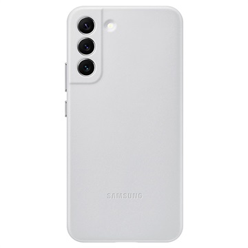 Samsung Galaxy S22+ 5G Lær Deksel EF-VS906LJEGWW - Lysegrå