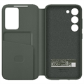 Samsung Galaxy S23+ 5G Smart View Wallet Cover EF-ZS916CGEGWW (Åpen Emballasje - Utmerket) - Grønn