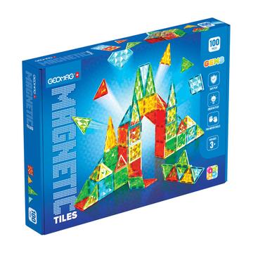 Geomag Gems 100 magnetiske fliser for barn