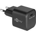 Goobay GaN Nano PD USB-C lader 45W - svart