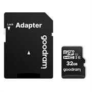 GoodRam MicroSDHC-minnekort M1AA-0320R12 - Klasse 10