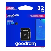 GoodRam MicroSDHC-minnekort M1AA-0320R12 - Klasse 10 - 32GB