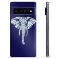 Google Pixel 6 Pro TPU-deksel - Elefant