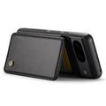 Google Pixel 8 Caseme C22 etui RFID-kortlommebok - Svart