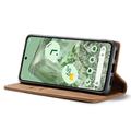 Google Pixel 8a Caseme 013 Series Lommebok-deksel - Brun