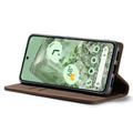 Google Pixel 8a Caseme 013 Series Lommebok-deksel - Kaffe