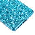 Google Pixel 8a Glitter Series Hybrid-deksel - Svart