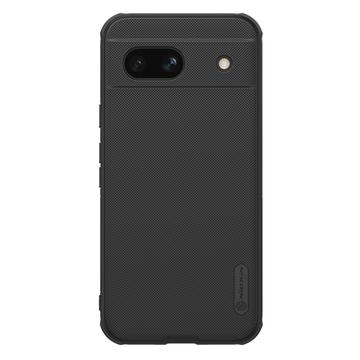 Google Pixel 8a Nillkin Super Frosted Shield Pro Hybrid-deksel - Svart