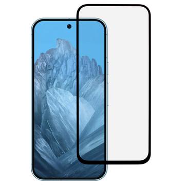 Google Pixel 9/9 Pro Full Cover Beskyttelsesglass - Svart Kant