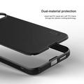 Google Pixel 9 Nillkin Super Frosted Shield Pro Hybrid-deksel - Svart