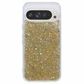 Google Pixel 9 Pro XL Glitter Flakes TPU-deksel