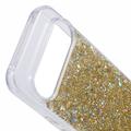 Google Pixel 9 Pro XL Glitter Flakes TPU-deksel - Gull