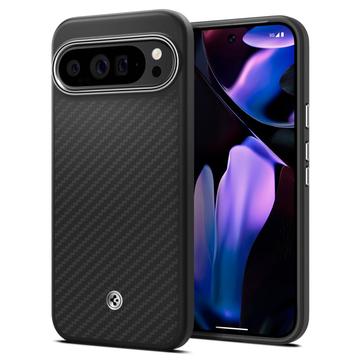 Google Pixel 9 Pro XL Spigen Enzo Aramid Deksel - matt sort