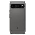 Google Pixel 9 Pro XL Spigen Rugged Armor TPU-deksel - Marmorgrå