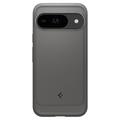 Google Pixel 9/9 Pro Spigen Rugged Armor TPU-deksel - Marmorgrå