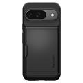 Google Pixel 9/9 Pro Spigen Slim Armor CS Deksel - Svart