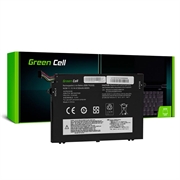 Green Cell-batteri - Lenovo ThinkPad E480, E580, E590 - 4100mAh