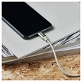 GreyLime 18W Flettet USB-C / Lightning Kabel - MFi-Sertifisert - 1m