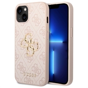 iPhone 15 Plus Guess 4G Big Metal Logo Hybrid-deksel