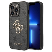 iPhone 15 Pro Max Guess 4G Big Metal Logo Hybrid-deksel