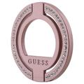 Guess magnetisk ringholder/stativ med rhinestones - Rosa