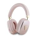 Guess Saffiano Triangel Logo Over-Ear Trådløse hodetelefoner - Rosa